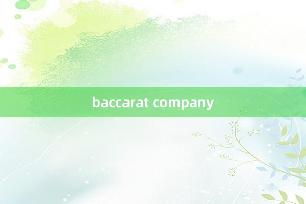 baccarat company